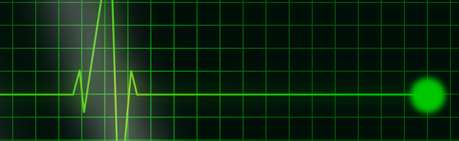 Flatline heart monitor