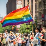 Rainbow flag - Minneapolis Pride Parade