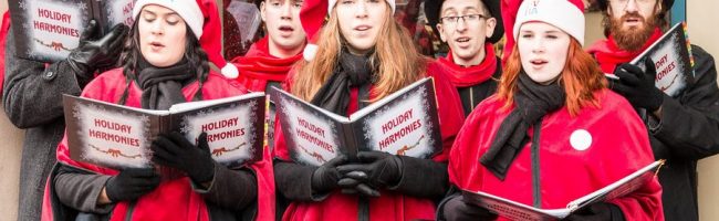 Victoria carolers via James Abbott on Flickr