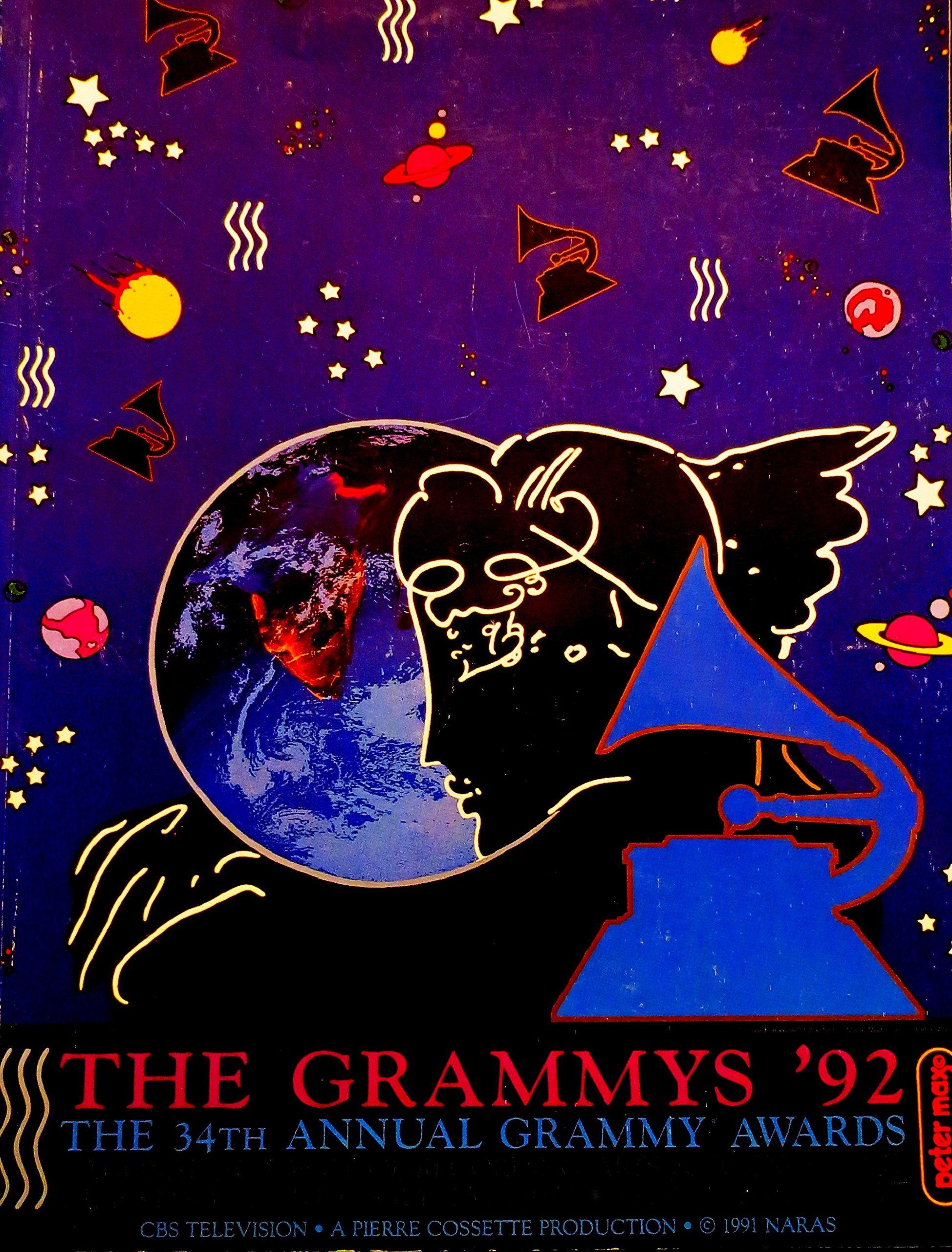 Grammy poster 1992 with title - Retrospect